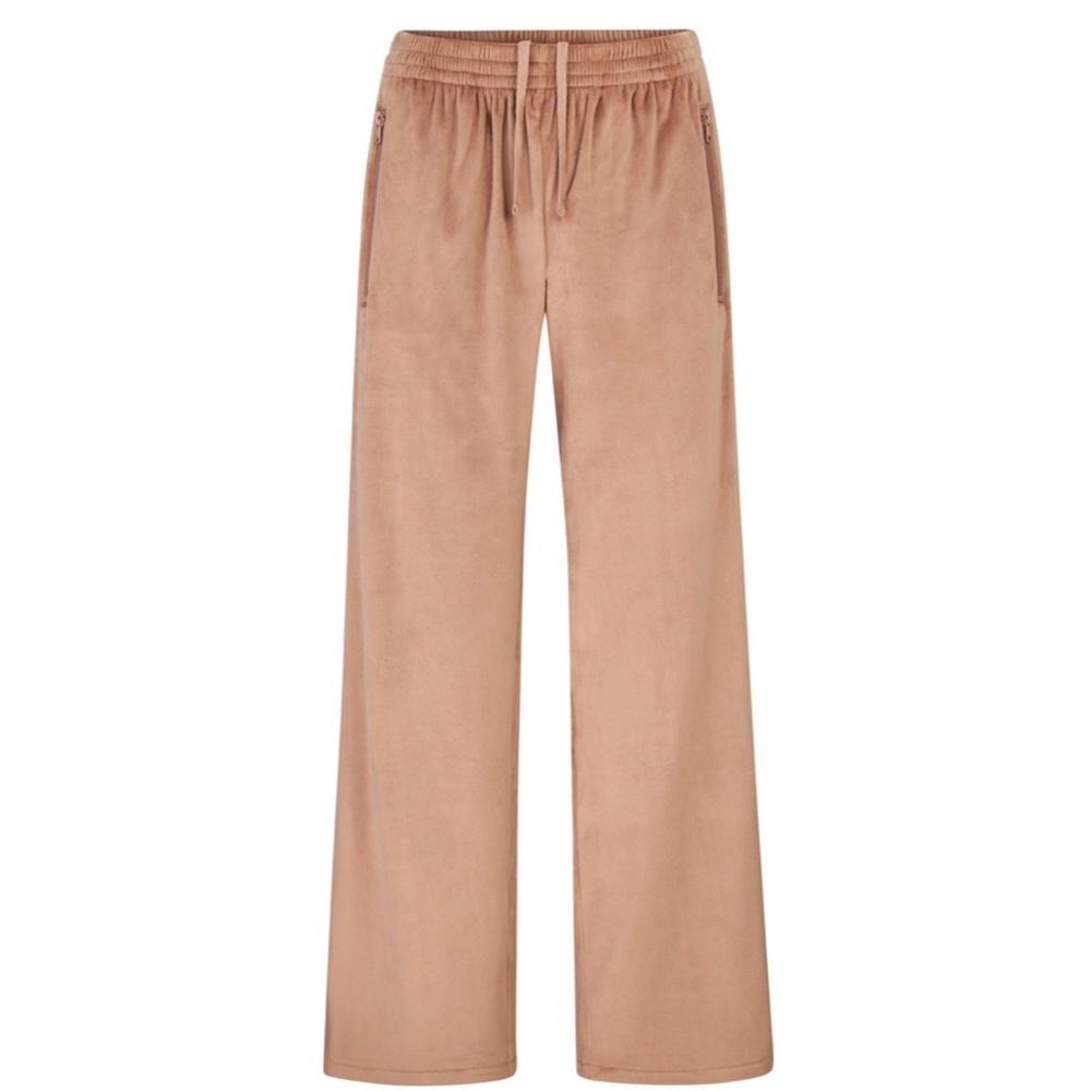 NWT SKIMS VELOUR TRACK PANTS XL SIENNA